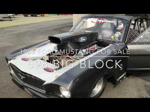 start up and review 1965 Ford Mustang 598 big block for sale at in Charlotte,NC