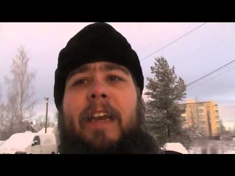 Raikas pakkas ilma ulkoilla