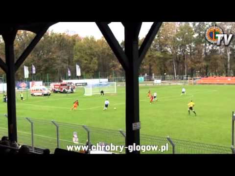3.11.2012 MKS Kluczbork - Chrobry Głogów 2:0 (bramki)