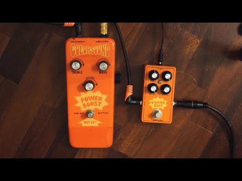 Final Cut FTelettronica vs Colorsound Powerboost