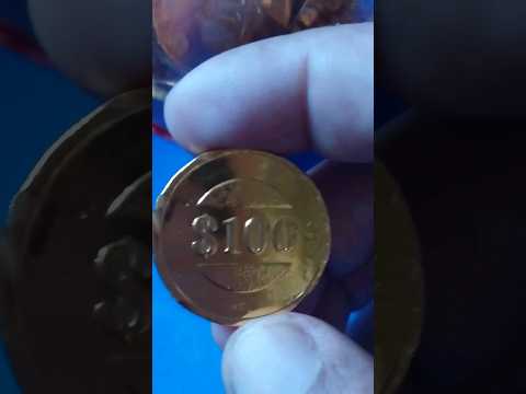100 dollar coin chocolate #viral #trending #shorts #fyp