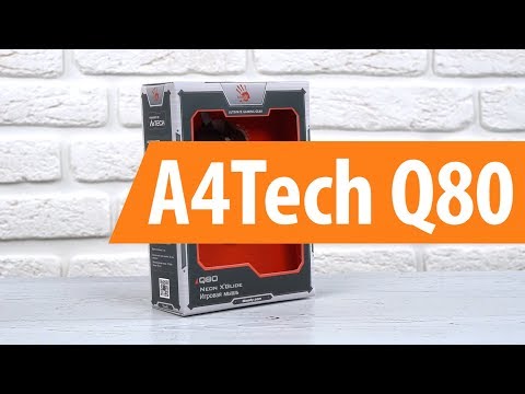 Мышь A4Tech Q80 черный - Видео