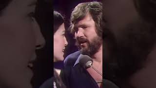 A duet like no other. Kris Kristofferson and Rita Coolidge with “Help Me Make It Through the Night”