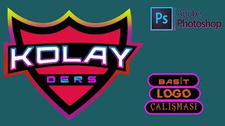 Photoshop'la kolay logo yapımı