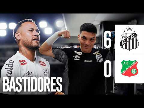 SANTOS 6 X 0 VELO CLUBE | BEHIND THE SCENES | PAULISTÃO (15/02/26)