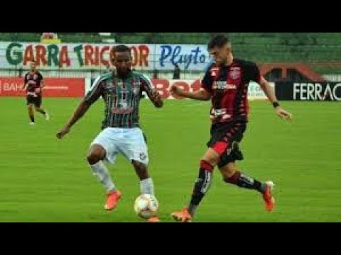 Flu de Feira 2x2 Vitória - Campeonato Baiano 2020