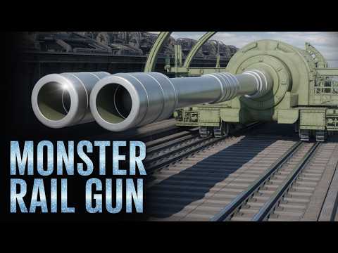 The Giant Train Gun That Shocked the World!