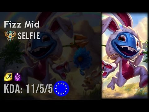 Fizz Mid vs Lulu - SELFIE - EUW Challenger Path 6.3