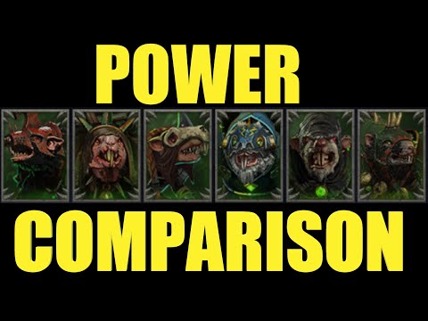 Skaven Legendary Lord Power Comparison