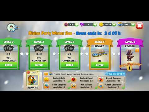 Level 5 Beggins! -Divine Party Winter Sun- || Divine Winter Event || Merry Christmas ☃️ Dml.