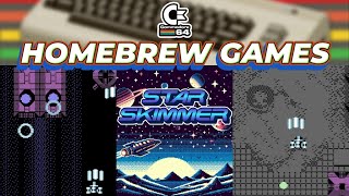 Star Skimmer - New Commodore 64 game 2025