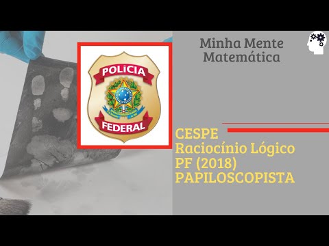 Resolução Q58: CESPE / CEBRASPE - Raciocínio Lógico - Conjuntos [PF (2018) - Papiloscopista]