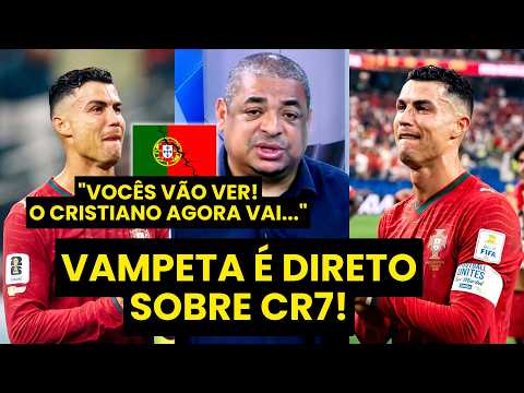 VAMPETA: “EU TENHO CERTEZA que o CRISTIANO RONALDO agora vai…” PORTUGAL ELIMINADO pela ESPANHA!