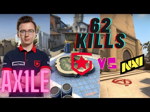 Ax1le, he's so good! POV all 62 kills (Gambit vs Navi - StarLadder CIS RMR 2021 - 3rd of July 2021)