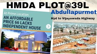 2 BHK House for Sale in Abdullahpurmet, Hyderabad