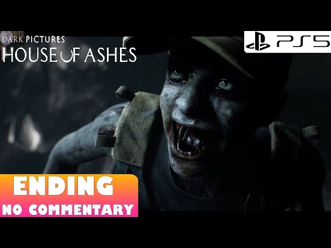 The Dark Pictures Anthology: House of Ashes Walkthrough | Ending | English | PS5 | No Commentary