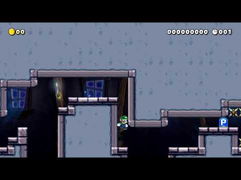 Mario Maker 2: Scary Ghost House (10s) Time Attack