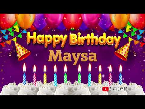 Maysa Happy birthday To You - Happy Birthday song name Maysa 🎁