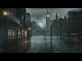 VICTORIAN ERA AMBIENCE Cozy Rain Horses Church Bell Old Clock Tower Crowd Whispering Sounds