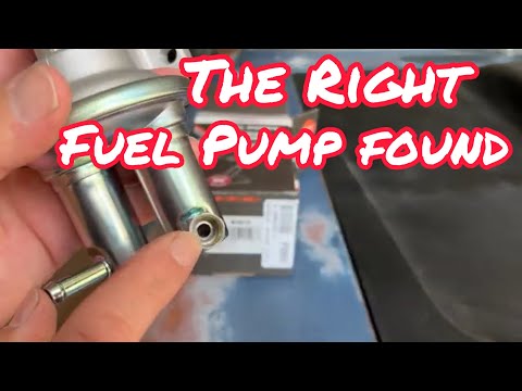 This is the CORRECT Fuel pump w/ CORRECT fitting for a Big Block Mopar 383 & 440