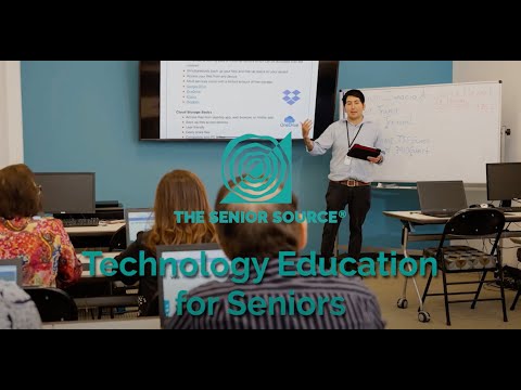 Technology education for seniors