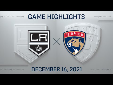 NHL Highlights: Kings vs. Panthers - Dec. 16, 2021