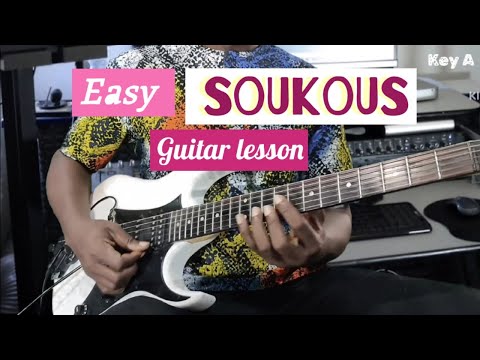 3 Easy Soukous Guitar lines for  African praise songs - Makossa guitar lesson