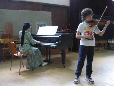 Izraelski koncert, Perlman - Aleksandar Vilendečić,violina/prof. Marija Simić, klavir