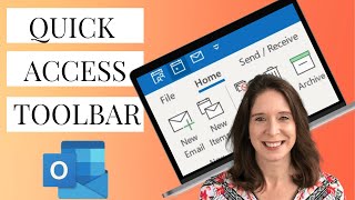 How to customize the Quick Access Toolbar in Microsoft Outlook