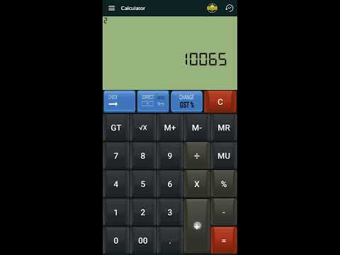 CITIZEN CALCULATOR - GST Video