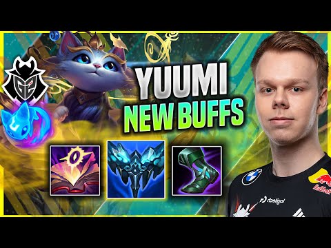 WUNDER TRIES YUUMI TOP WITH NEW BUFFS! - G2 Wunder Plays Yuumi TOP vs Garen! | Patch 11.18