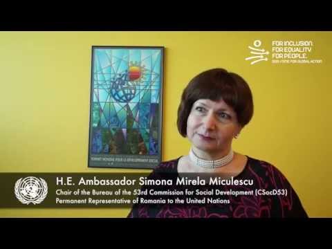 H.E. Ambassador Simona Mirela Miculescu #ForPeople