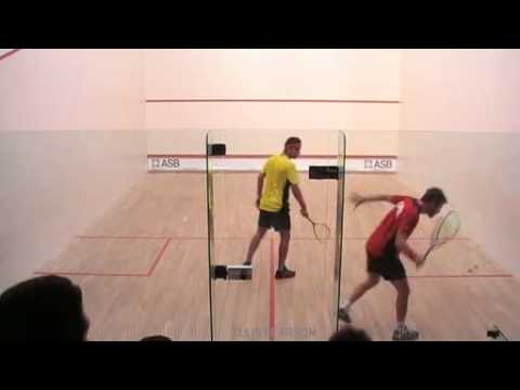 squash San Antolín 2009 Palencia Final Renan Lavigne -  Mark Krajcsak. Primer juego. 2/2