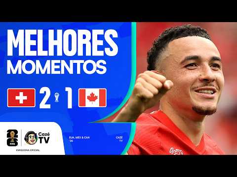 Melhores momentos de Suíça x Canadá