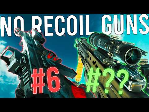 Top 10 NO RECOIL GUNS In Battlefield 6! most accurate low recoil weapons in BF6!