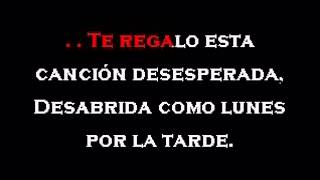 Ricardo Arjona Apnea   Karaoke