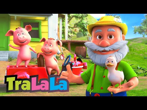 Ferma bunicului ( Old Macdonald had a Fram ) 🐷🐮🐶 Melodii Educative pentru Copii de la TraLaLa