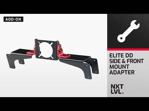 Next Level Racing Elite DD Side and Front Mount Adapter Instructions