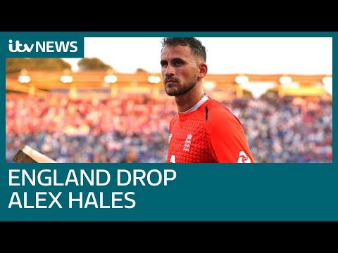 England cricketer Alex Hales dropped from World Cup squad | ITV News