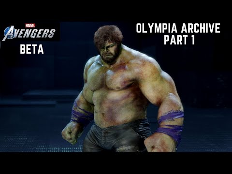 Marvel's Avengers Beta - Olympia Archive Part 1(No Commentary)