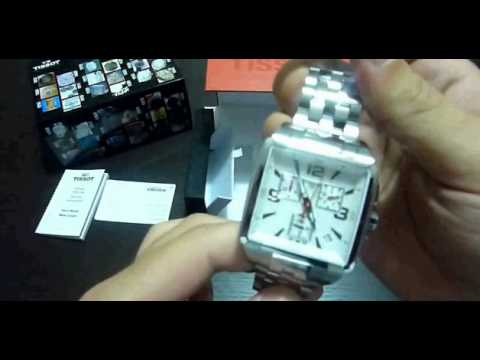 WATCH TISSOT QUADRATO WHITE - RELOJ TISSOT QUADRATO BLANCO