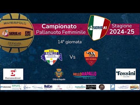 Rapallo Pallanuoto Vs SIS Roma