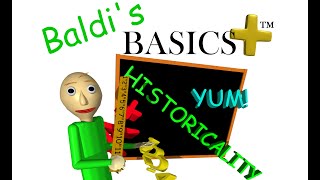 Playing Baldi's Basics Plus 0.10 for the first time!