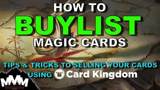 How to Buylist Magic Cards  |  Selling Your Magic Cards for Cash or Store Credit with Card Kingdom