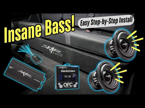 Ford F-150 Subwoofer & Amp Install - Full DIY Build - Skar 