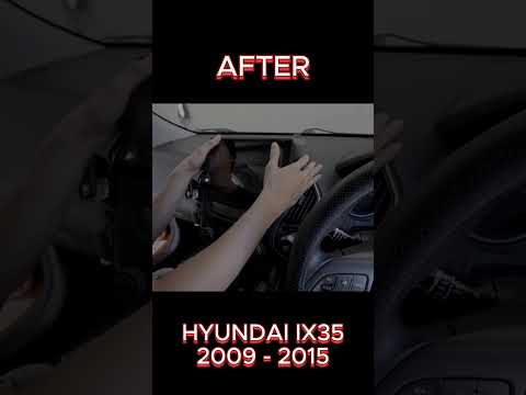 Hyundai ix35 2009-2015 Before & After Car Stereo Upgrade 🚘 Wireless Apple Carplay & Android Auto