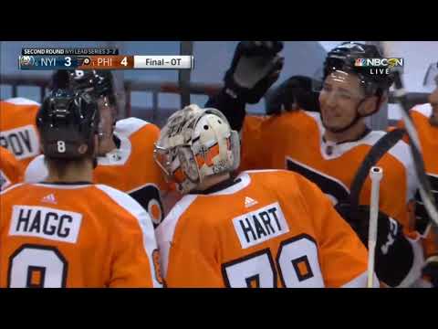 Scott Laughton's OT Winner! - Flyers vs Islanders (RD:2/GM:5) (9/1/20)