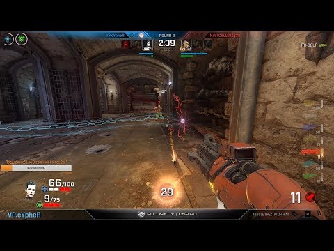 VP.Cypher vs. Cooller, (1/4 play-off, Quake Open League EU #1) – Quake Champions, 2K