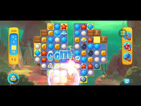 FishDom Super Hard Level 1069 Complete - GamePlay