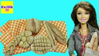 Kendin Yap Bölüm 6  Barbie bebekler için ekmek 